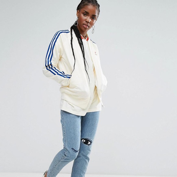 • rare Adidas limited edition adi dassler embroidered bomber jacket • - Picture 10 of 16